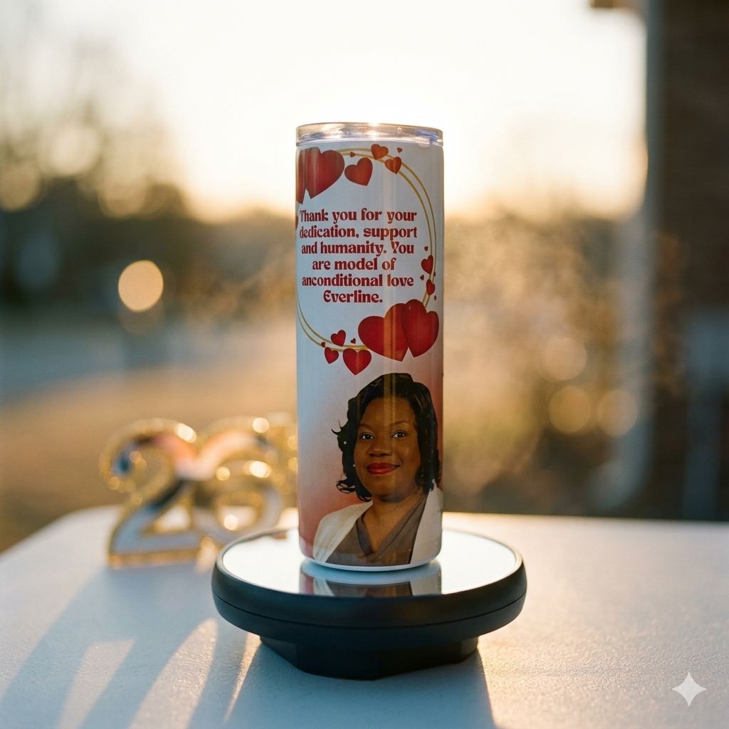 20oz Custom Photo Tumbler – Personalized Gift for Loved Ones