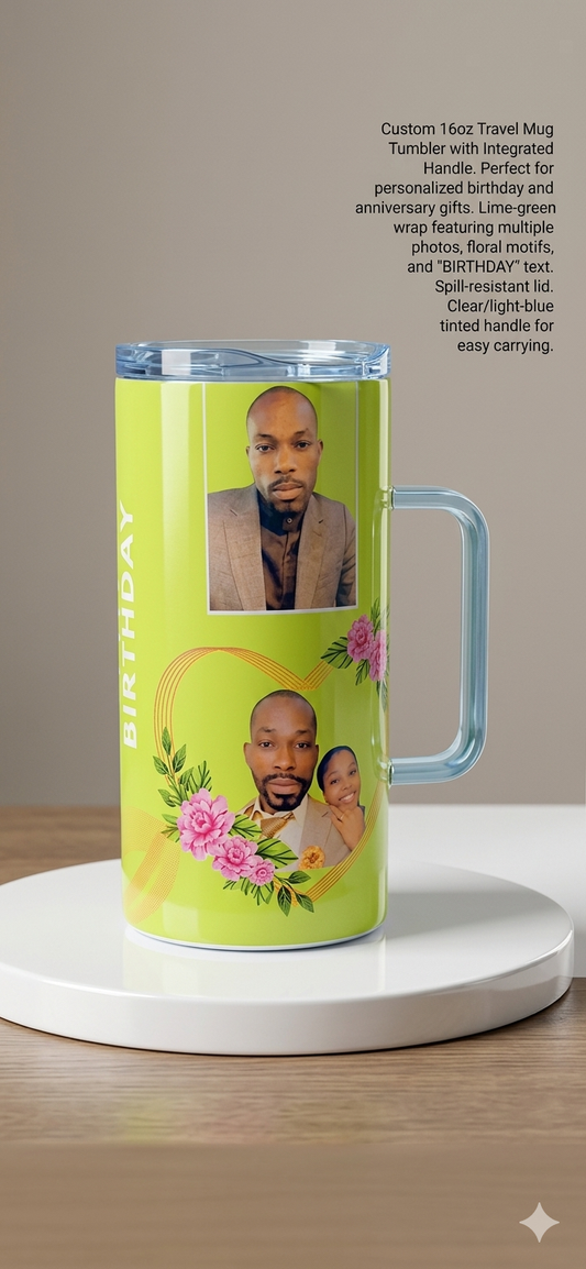 Custom Personalized 16 oz Mug Tumbler
